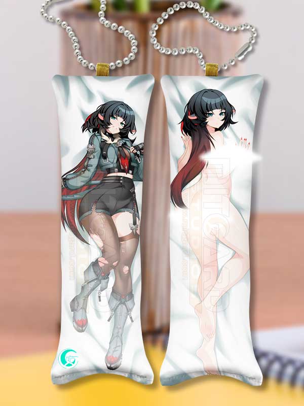 Jane Doe Mini Dakimakura Keychain